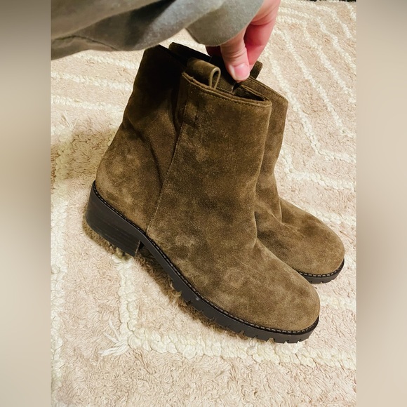 Splendid! Suede boots with faux fur inside - Picture 5 of 6